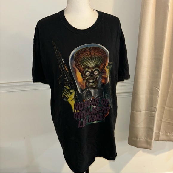 Mars Attacks Graphic Tee, sz XL - Picture 2 of 5
